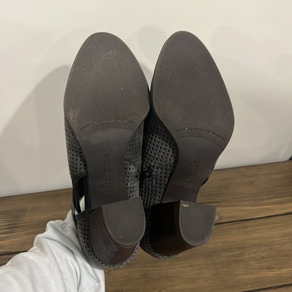 Franco Sarto gray dale 3” heel bootie size 7.5” - Picture 5 of 7